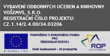 Vybavení odborných učeben a knihovny VOŠZMVS, s.r.o.
